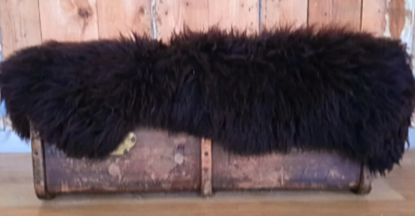 Schapenvacht donkerbruin