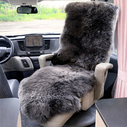 Camper stoelvacht: donkergrijs