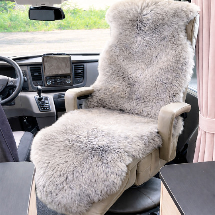 Stoelvacht camper: lichtgrijs