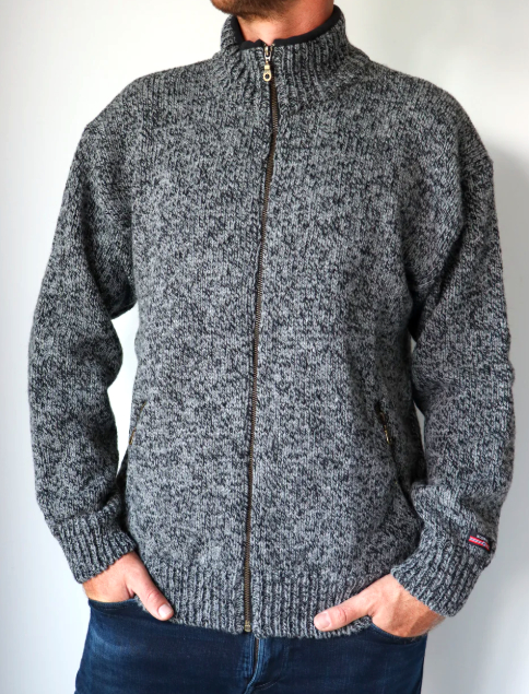 Wollen VEST grijstinten