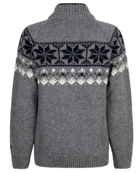 Noors wollen VEST meerkleurig