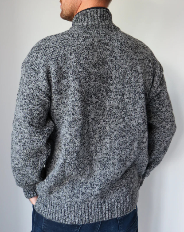 Wollen VEST grijstinten