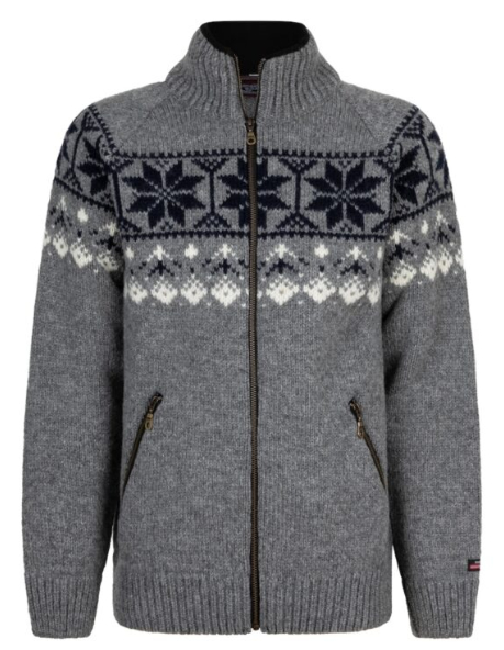 Noors wollen VEST meerkleurig