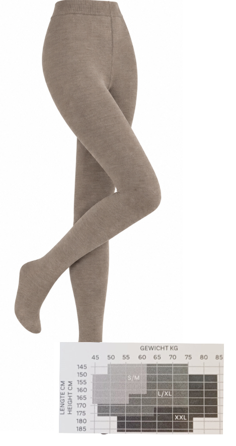 Wollen maillot taupe